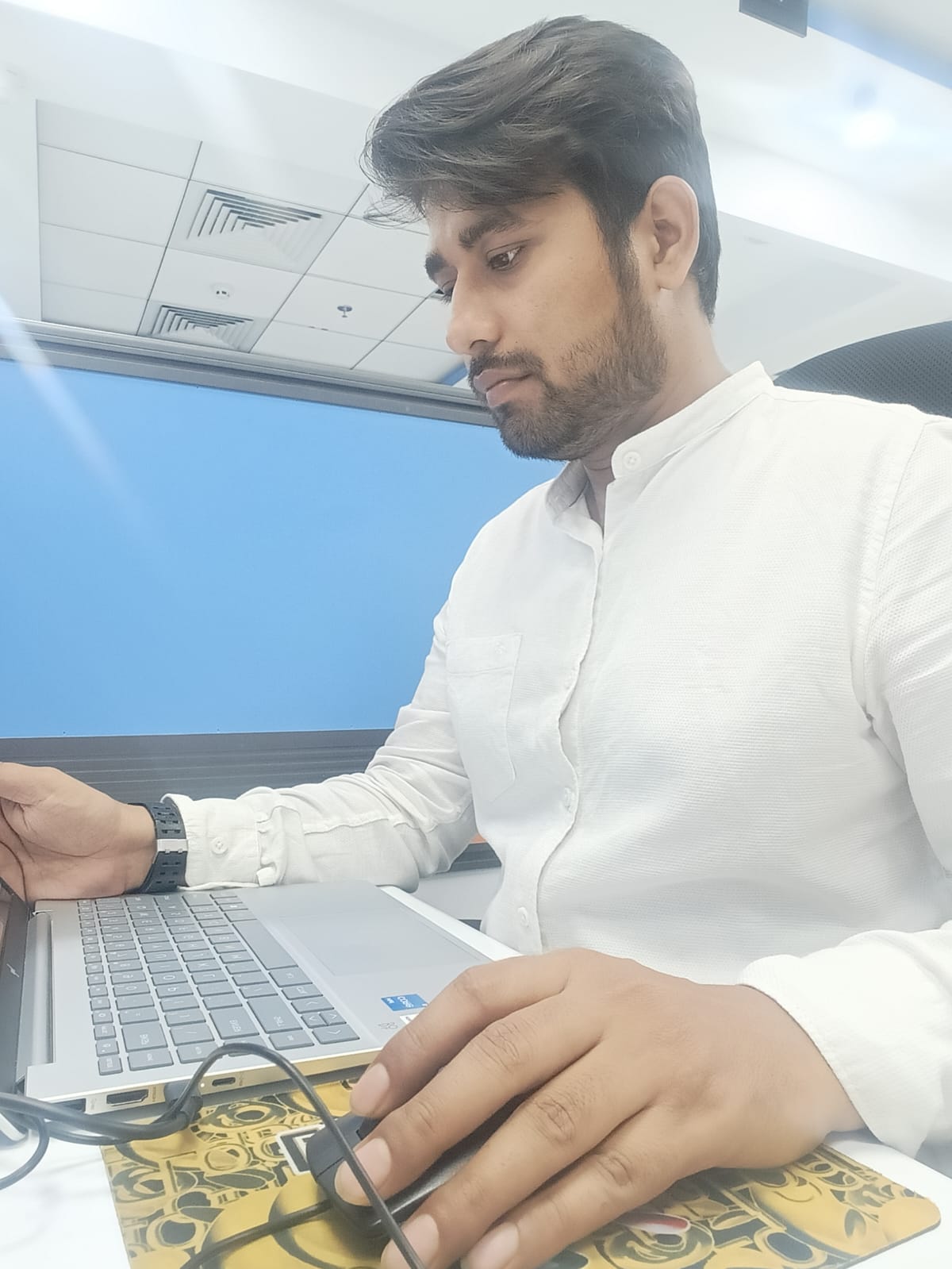 Fake portrait of a developer